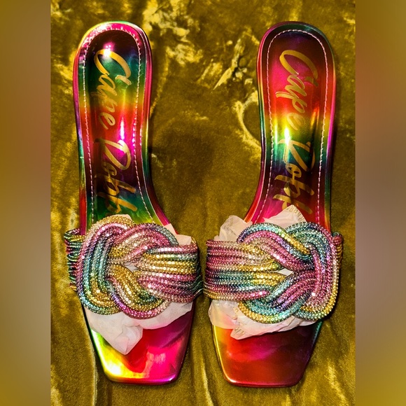 ๐ ๐ High heels SEXY high-heels, only wore once. With box. Size 8.5 - Picture 1 of 5